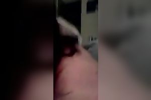 Lustful dark-haired milf sucks my weiner and doesn't wish to stop