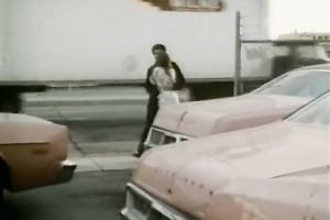 Two angels share one white hard weenie with great greediness