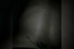 Lovely gazoo of my dark brown girlfriend in pants overspread with cream