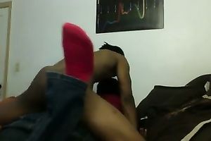 My chubby bottomed wife likes it when I slip my BBC inside her wet vagina