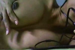 When I am on my own I cant stop playing with my boobies