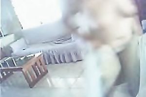 Chubby Filipina shakes her large wobblers during a web camera show