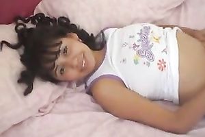 Hot brunette hair milf BBC slut stripteases in our bedroom on livecam