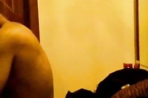 Handsome desi feels up his girl's body all over in advance of fucking her missionary style