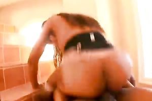 Black playgirl with biggest arse in can't live without hardcore sex with her mandingo