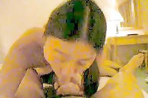 My Chinese fuckbuddy enjoys working on my hard shaft in POV episode