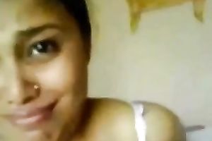 Check out my marvelous non-professional Indian girlfriend on livecam previous to gangbang