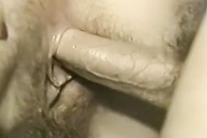 Classy retro FFM three-some with 2 unshaved golden-haired women