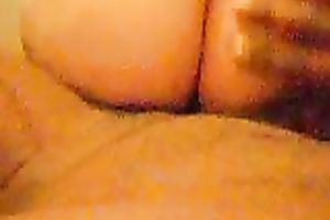 POV video with my big-assed hottie jumping on my wang