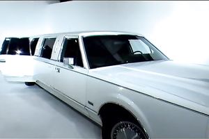 Naughty golden-haired mama with great shapes bonks two men