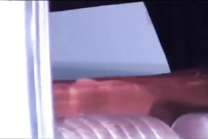 Naughty golden-haired mama with great shapes bonks two men