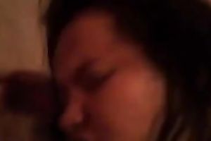 Latina babe receives drilled in her bawdy cleft just now after this babe woke up