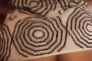 Latina babe receives drilled in her bawdy cleft just now after this babe woke up