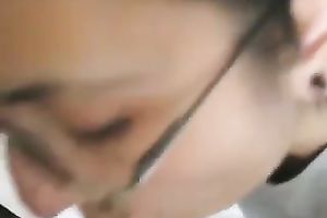 My nerdy girlfriend is the most talented rod sucker