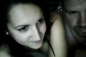 Webcam movie with a enchanting coed engulfing my hard dick