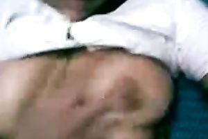 Missionary style ribald quickie with a breasty Indian neighbour hotwife