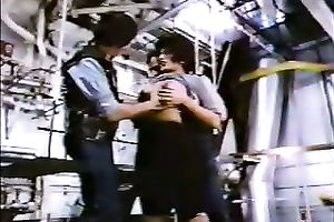 Kinky hottie with bushy hair receives to suck scarcely any knobs at the same time