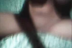 Super well-endowed BBC slut fingers her bald twat in homemade solo