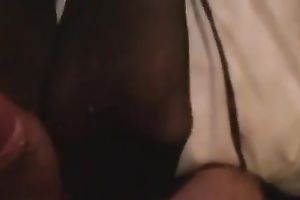 My delightful girlfriend knows exactly how to give a worthwhile footjob