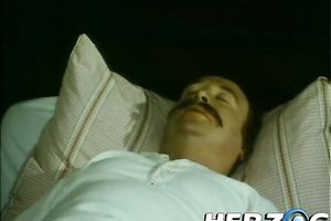 That lustful older dude feeds one wife with a shlong and copulates the other