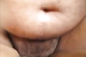 Watch me drilling my housekeeper's non-shaved love tunnel