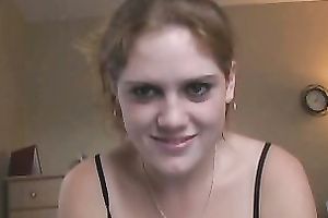 Wanton floozy with palatable whoppers rides her fellow's hard wang after engulfing it