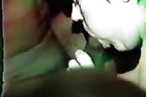 Sharing big dark cock with my milf girlfriend on livecam