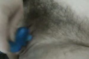 I love to tickle my bewitching slit with my sex toy in front of a webcam
