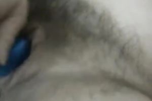 I love to tickle my bewitching slit with my sex toy in front of a webcam