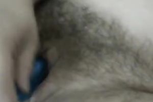 I love to tickle my bewitching slit with my sex toy in front of a webcam