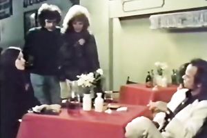 Beautiful brunette hair sweetheart takes weenie in her face hole and then rides it in reverse