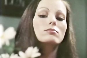 Beautiful brunette hair sweetheart takes weenie in her face hole and then rides it in reverse