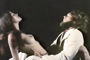 Beautiful brunette hair sweetheart takes weenie in her face hole and then rides it in reverse