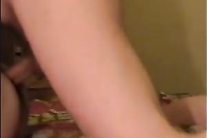 My fat cheating wife acquires her cum-hole properly drilled by me indoors