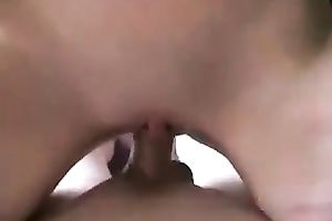 My wife has divine milk sacks and that babe looks greatly sexy when she is on top
