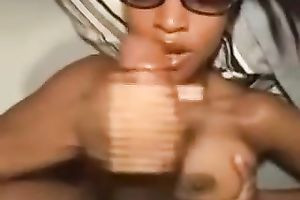 My charming exotic GF manages to milk my shlong dry on her face