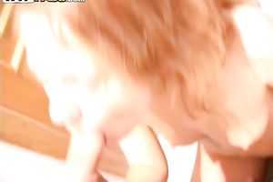 Stunning POV with an non-professional BBC slut blowing and getting fucked