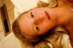 Amazing self-shot solo movie scene with me fingering my love tunnel