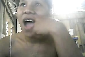 Lewd exotic mommy flashes her pointer sisters during a intimate show