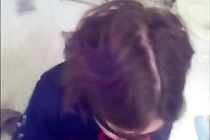 My barefaced girlfriend can suck my schlong during the time that being blindfolded