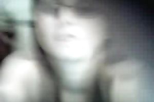 My large boobed girlfriend just likes jerking off her cookie