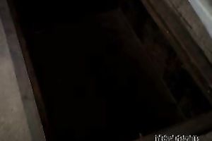 Anna enjoys getting her wet crack fingered in BDSM movie scene