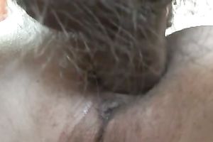 My bushy golden-haired hotwife lets me fuck her butt unfathomable in homemade clip
