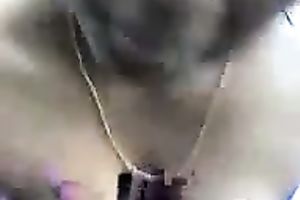 Dark skin Indian legal age teenager girlfriend blows my dick outdoors