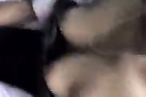 Dark skin Indian legal age teenager girlfriend blows my dick outdoors