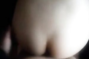 Slamming white smooth arse of my honey from behind
