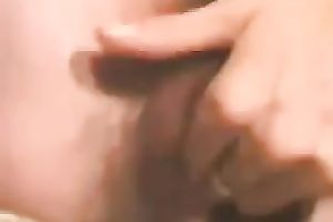 My concupiscent girlfriend just can't live without playing with her sex toy