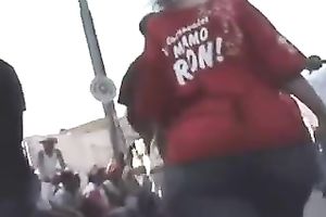 Hot compilation movie scene with big-assed non-professional women