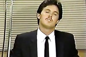 Mind blowing trio sex right on the office table