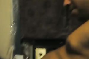 My tattooed swarthy GF sucks my dark shaft remarcably well